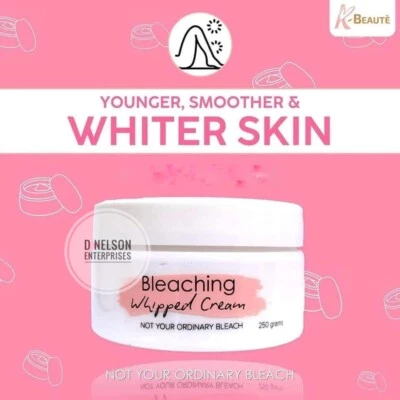 Crema batida blanqueadora K-Beaute, 250 g - blanqueadora facial y corporal 2 unidades Foto 1 de 4