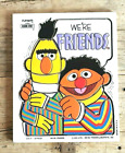 PLAYSKOOL Sesame Street Bert Ernie 1976 Vintage WE'RE FRIENDS Wooden Puzzle