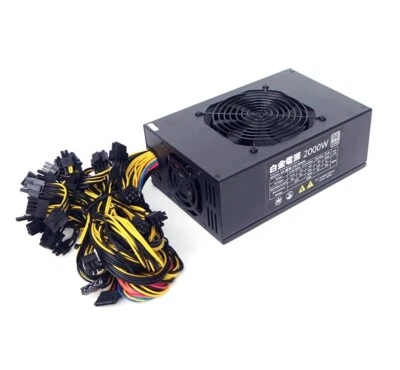 Computer Platinum 2000W Multi-channel Graphics ATX server Power Supply - Image 1 of 4