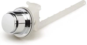 RAVINE Plastic Push Button Flush Lever Handle - Side Mount Toilet Flusher Han... - Picture 1 of 6