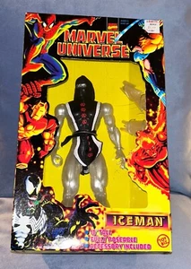 ACTION FIGURE GIOCATTOLO BIZ MARVEL UNIVERSE ICEMAN 10" SIGILLATA 1997 - Foto 1 di 5