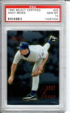 1995 Select Certified Andy Benes PSA Gem Mint 10 (Only 2)