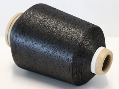 R07 (48€/kg) 450g LUREX METALLGARN SCHWARZ (83) Glitzergarn Effektgarn Glanzgarn - Bild 1 von 3