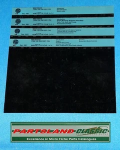AKM1217 Austin Rover Mini Range 1990 VIN XN010001 - 2000 Microfich 4 Slide set - Picture 1 of 1