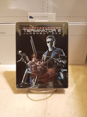 Terminator 2 Judgement Day 4K SteelBook Blu-ray 1991 No Dent - Glow in the Dark - Image 1 of 4