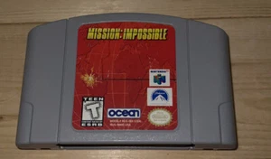 Mission Impossible Nintendo 64 N64 Original Authentic Genuine Game! - Picture 1 of 2