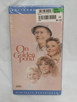 On Golden Pond Starring Henry Fonda, Jane Fonda. Sealed - VHS Tape for VCR Foto 1 de 4
