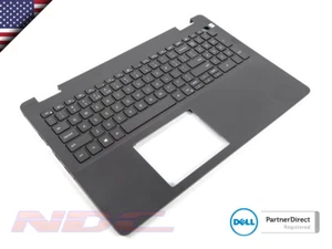 Dell Inspiron 3501/3502/3505 Black Palmrest & US ENGLISH Keyboard 01FPW2+08WXP3 - Afbeelding 1 van 4