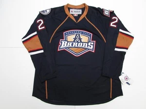 TAYLOR HALL OKLAHOMA CITY BARONS AHL REEBOK PREMIER HOCKEY JERSEY SIZE XL - Picture 1 of 4