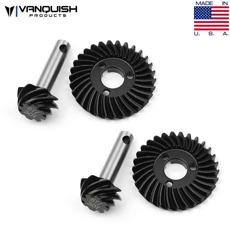 Vanquish VPS08330 AR44 Axle Gear Set 30T/8T (2) for Axial SCX10-II - Image 1 of 2