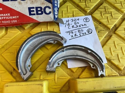 Zapatas freno delanteras honda h324 78-80 cr250r 79-80 xr500 cr xr 250 500 Foto 1 de 4