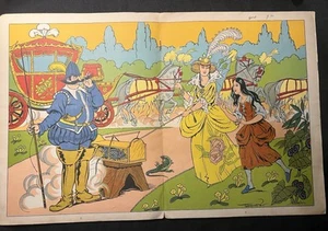 1933 Cinderella Cendrillon Illustrated by Raoul Thomen French Art Childrens Book - Picture 1 of 7