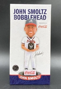 Atlanta Braves John Smoltz Big 3 Cy Young Bobblehead 2022 SGA Fast Shipping - Picture 1 of 3