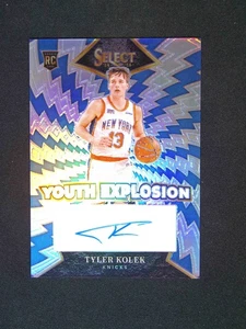 2024-25 Panini Select Tyler Kolek RC Silver Auto - Picture 1 of 2