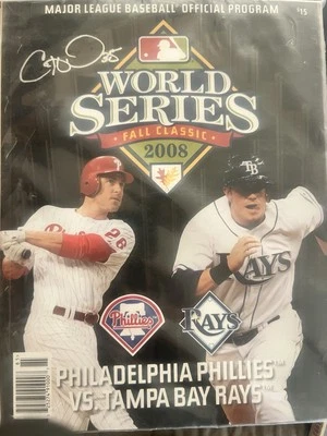 2008年费城人队世界系列赛签名科尔·哈默斯签名 — 第 1/2 张图片