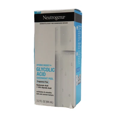 Neutrogena Hydro Boost Glycolic Acid Overnight Face Peel w/ Hyaluronic 3.2 fl Oz - Image 1 of 4