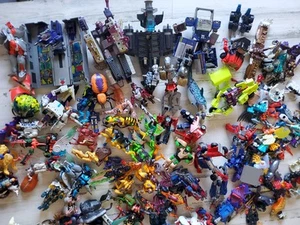 Vintage Large Lot Of Transformers Action Figures 70+ - Picture 1 of 24