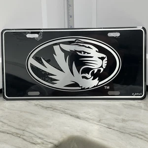 Placa de tocador automática de metal University of Missouri Tigers por día de juego nueva sellada - Imagen 1 de 5
