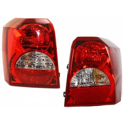 For 2008-2012 Dodge Caliber Tail Light Driver and Passenger Side Pair Foto 1 de 3