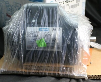 One Leeson 102868 General Purpose Electric Motor AC 1725RPM 1/4HP 60HZ S56C NEW - Image 1 of 4