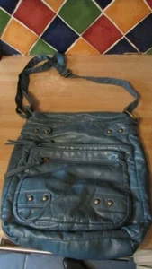 Pavers sea green ladies hand bag vgc - Picture 1 of 5