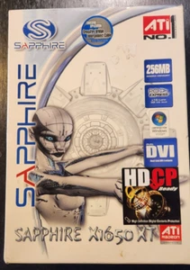 Sapphire X1650 XT Video Card Used in Box - Bild 1 von 9