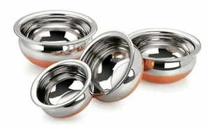 Juego De Utensilios De Cocina De Fondo De Cobre Para Cocinar Y Servir - Set De 4 - Imagen 1 de 3