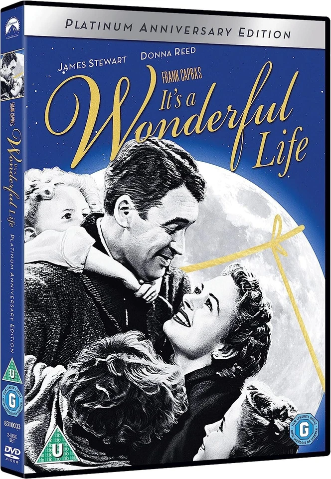 It's A Wonderful Life DVD 1947 Christmas Xmas Classic, James Stewart New Sealed - Image 1 of 1