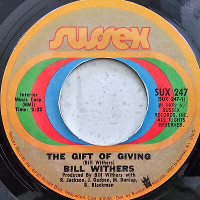 Bill Withers – The Gift Of Giving / Let Us Love - 1972 US Soul 7" - Image 1 of 4