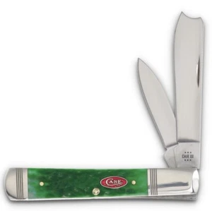 Case XX Christmas 2024 05 Razor Pattern Magician’s - Green & Red Bone - Trusharp - Picture 1 of 6