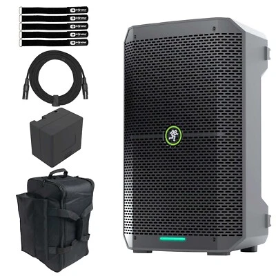 Mackie Thump GO 8" Portable Battery Powered PA DJ Speaker w Spare Battery & Bag - Image 1 of 4