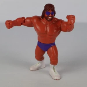 Macho Man Randy Savage King 1991 Hasbro WWF Action Figure Wrestling LJN - Foto 1 di 4
