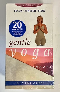 Living Arts Beginners Gentle Yoga, Stress Relief, Back Care, VHS Set of 3 New - Picture 1 of 4