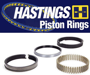 Hastings Moly Piston Rings Set Chevy SBC 327 350 383 5/64 5/64 3/16 +.060"