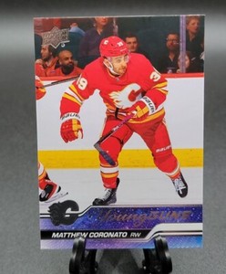 2023-24 Upper Deck Series 1 Matthew Coronato Young Guns Calgary Flames #201