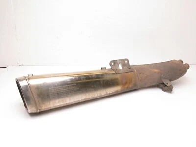 BMW K100RS LT 1986 silenciador de escape tubo lata silenciador Gillet 18121451528 OEM bueno Foto 1 de 4