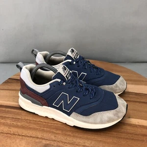 New Balance 997H Sneakers Walking Shoes Youth 4 M Casual Comfort Blue Suede - Picture 1 of 8