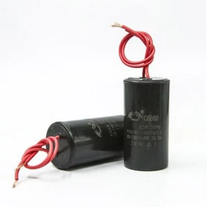 Condensador de lavadora de motor de arranque CBB60 SH PO 16 uF 50/60HZ 450V CA - Imagen 1 de 9