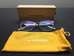 Eyebuydirect Eyeglasses Cat's Meow 53-16-140 C1 FRMAE ONLY - Picture 1 of 4