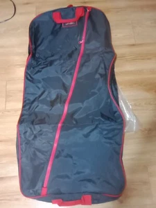 NEW/Vintage Benson & Hedges Cigarettes Garment Bag Suitcase Black & Red  - Picture 1 of 3