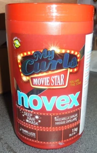 NOVEX EMBELLEZE MEUA CACHOS DE CINEMA MASCARA ULTRAPROFUNDA 1KG - Picture 1 of 5