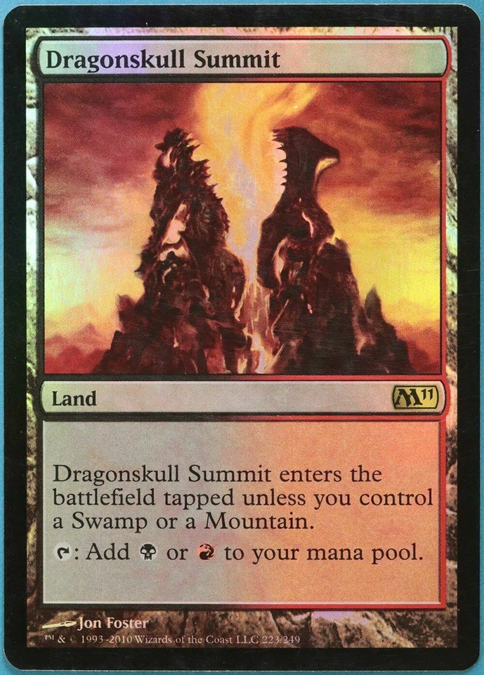 Dragonskull Summit FOIL Magic 2011 / M11 LP/ NM - Image 1 of 1