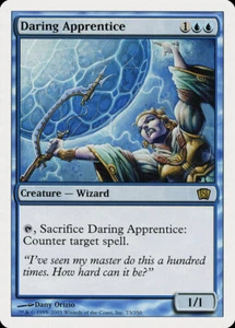 1x Daring Apprentice - LP - 8th/9th Edition - SPARROW MAGIC mtg - Picture 1 of 1