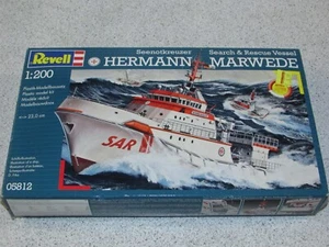 *LOOK* NEW & Boxed REVELL "Hermann Marwede" 1/200 05812 Model Kit Free P+P - Picture 1 of 7