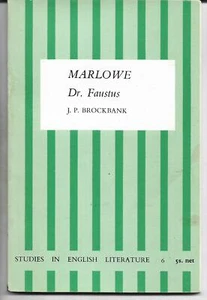 Dr Faustus by Christopher Marlowe 1965 Studies in English Literature No. 6 vgc - Bild 1 von 2