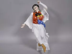 Herend Porzellanfigur Tanzender Ungar, links schauend, ca. 30 cm H 1M4168 - Picture 1 of 7