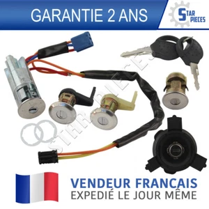 KIT SERRURE BARILLET NEIMAN ANTIVOL + BOUCHON RESERVOIR PEUGEOT 206 > 1998 - Imagen 1 de 4