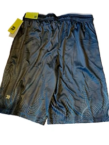 All in Motion Gradient Gym Court Shorts - Black - Size XL 16 - Picture 1 of 7