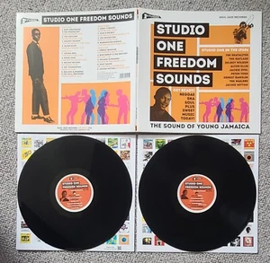 VARIOUS-SOUL JAZZ PRESENTS-STUDIO ONE FREEDOM SOUNDS-EXCELLENT COND-2 x LP SET - Picture 1 of 3