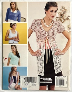 Easy Going Fashions Crochet Patterns Book Summer Sweaters Vests Tank Top + - Picture 1 of 2